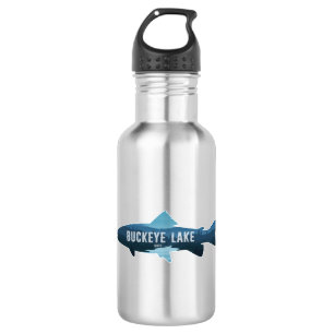Buckeye Lake Ohio Fish 532 Ml Water Bottle