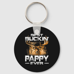 Buckin' Pappy Ever Shirt Deer Hunting Bucking Fath Key Ring