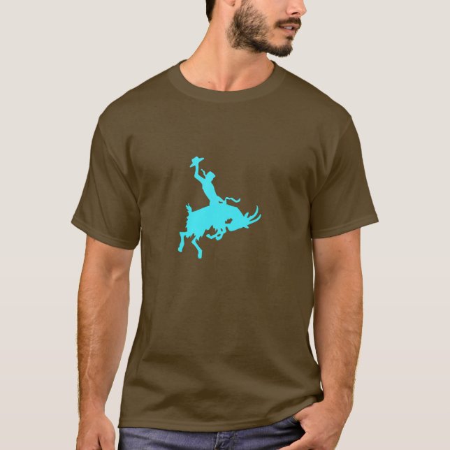 Bucking Bronco Billy Goat T-Shirt (Front)