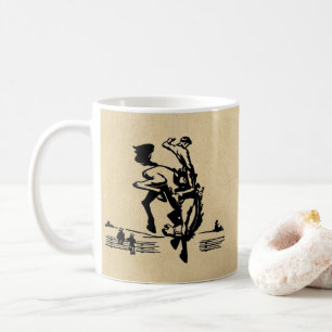 Bucking Bronco Rider Coffee Mug