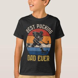 Bucking Dad Gifts For Fathers Day Hockey Daddy T-Shirt