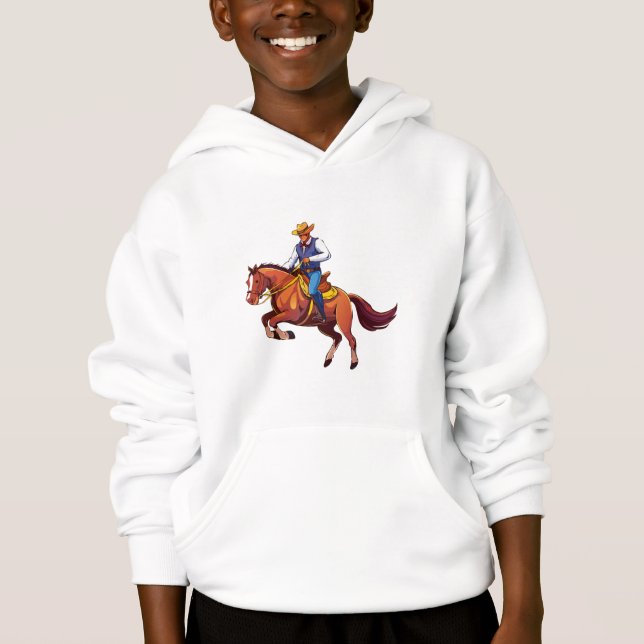 Bucking horse with the man (Front)
