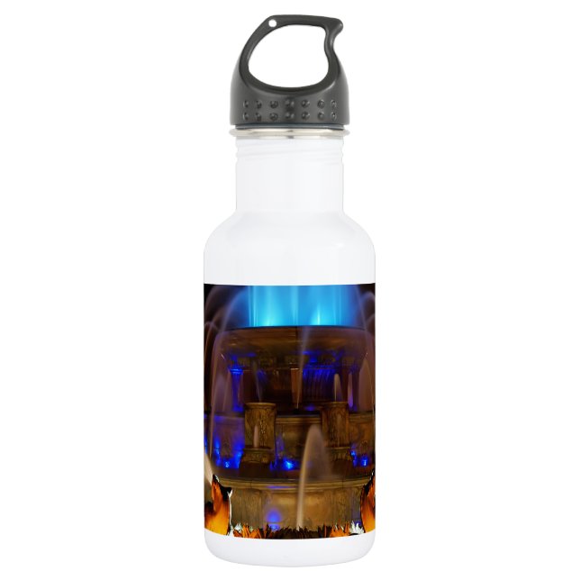 Buckingham Fountain - Blues 532 Ml Water Bottle (Front)