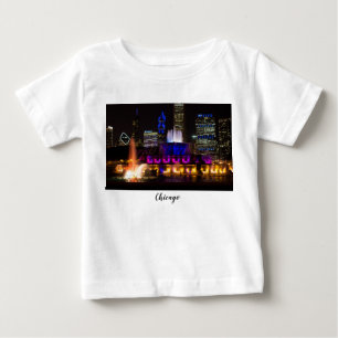 Buckingham Fountain Chicago Baby T-Shirt