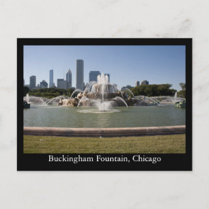 Buckingham Fountain, Chicago Postcard