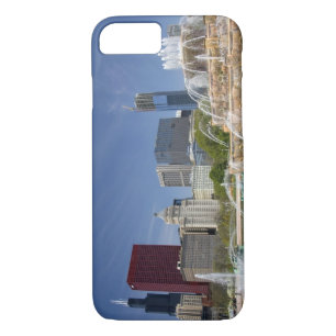 Buckingham Fountain located in Grant Park, 2 Case-Mate iPhone Case