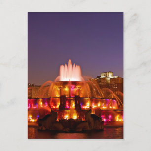 Buckingham Fountain Postcard