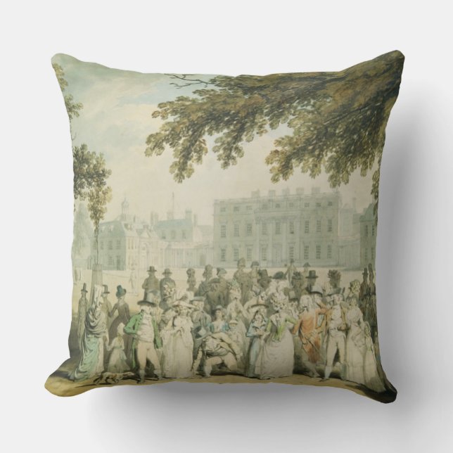 Buckingham House, St.James's Park, 1790 Cushion (Front)