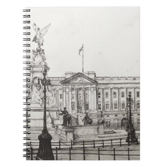 Buckingham Palace London.2006 Spiral Notebook (Front)