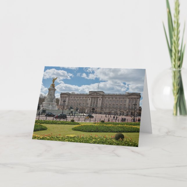 Buckingham Palace London England Card (Front)