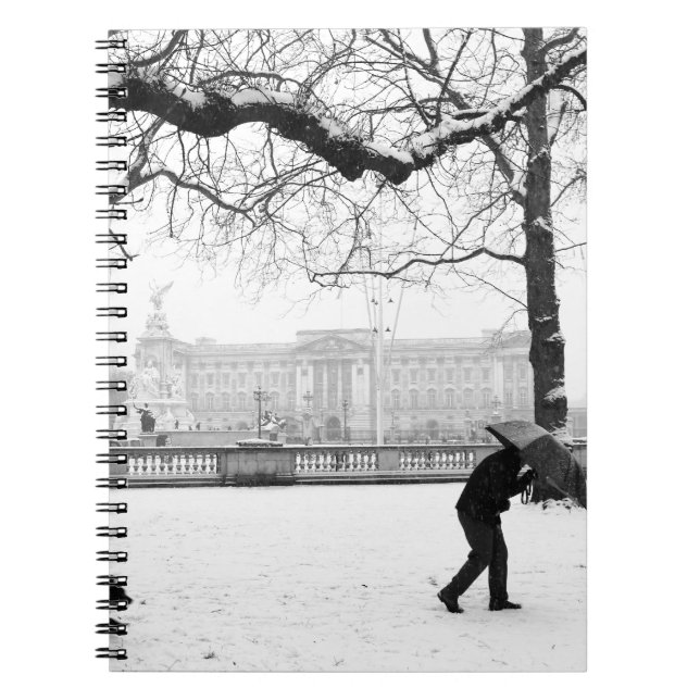 Buckingham Palace London England Spiral Notebook (Front)
