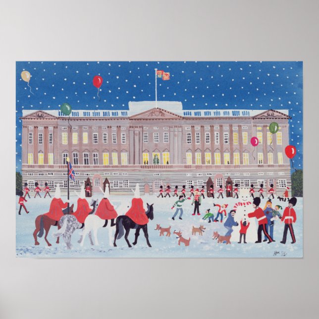 Buckingham Palace London Poster (Front)