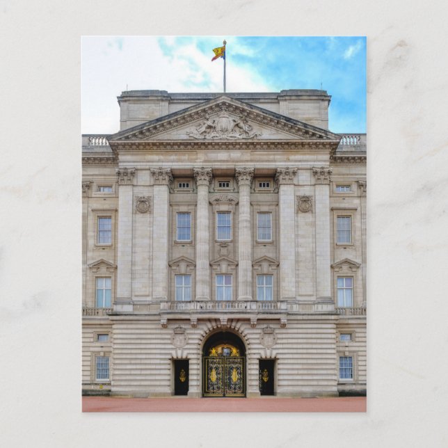 Buckingham Palace, London UK Postcard (Front)