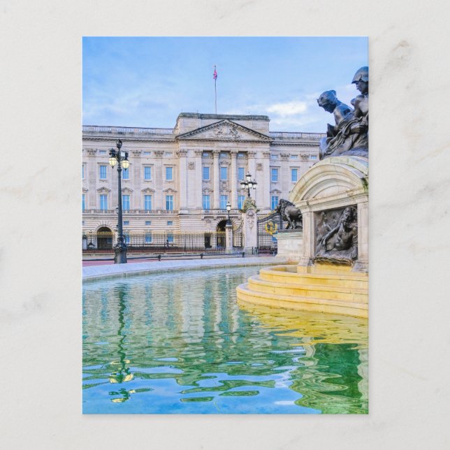 Buckingham Palace, London UK Postcard (Front)