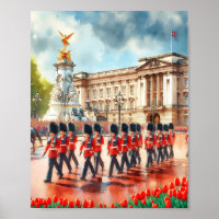 Buckingham Palace London Watercolor