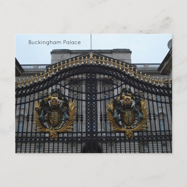 Buckingham Palace Postcard (Front)