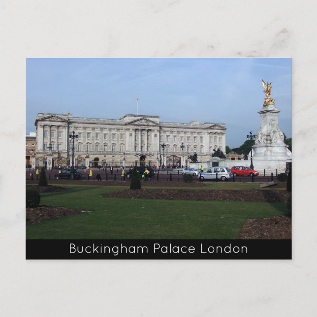 Buckingham Palace Postcard (Front)