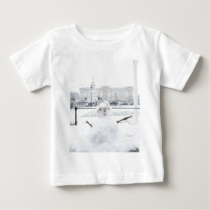 Buckingham Palace snowman London Baby T-Shirt