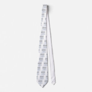 Buckingham Palace snowman London Tie