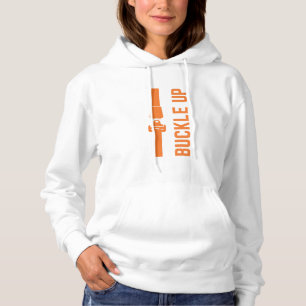 buckle up hoodie