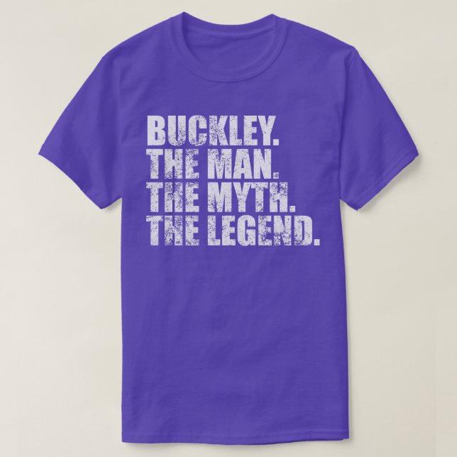 BuckleyBuckley Family name Buckley last Name Buckl T-Shirt (Design Front)