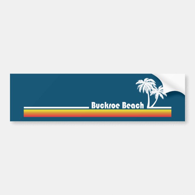 Buckroe Beach, Virginia Bumper Sticker (Front)