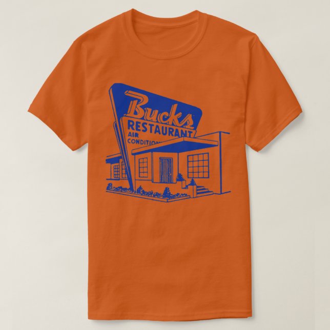 Bucks Restaurant T-Shirt (Design Front)