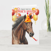 Buckskin American Quarter Horse Funny Birthday
