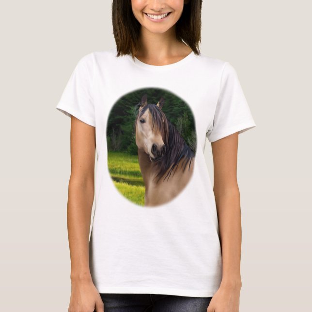 Buckskin Horse T-Shirt (Front)