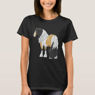 Buckskin Pinto Skewbald Gypsy Vanner Tinker Cob Dr T-Shirt