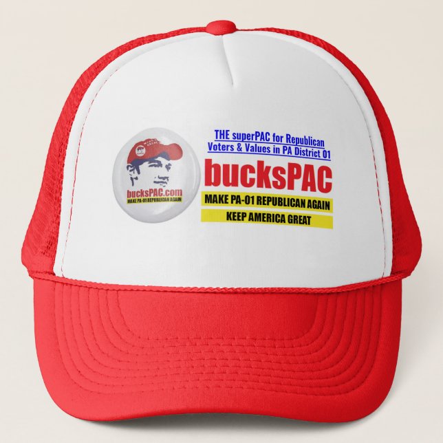 bucksPAC Trucker Hat (Front)