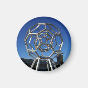 Buckyball Sculpture Magnet