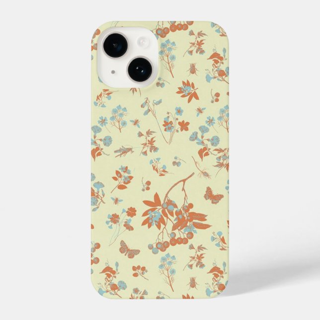 Bucolic yellow iPhone case (Back)