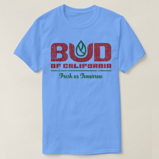 Bud of California 1943 T-Shirt (Design Front)