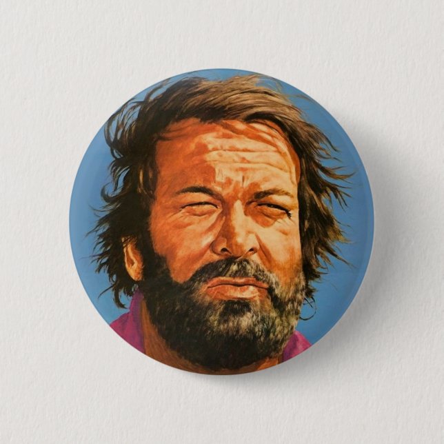 bud spencer I 6 Cm Round Badge (Front)
