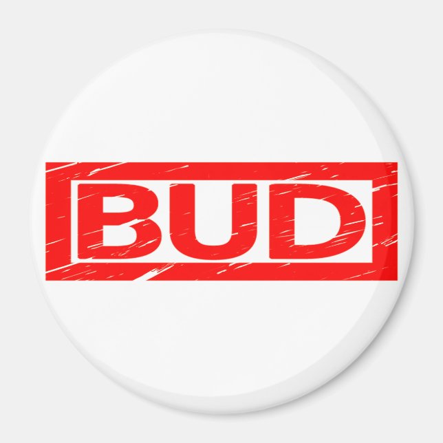Bud Stamp Magnet (Front)