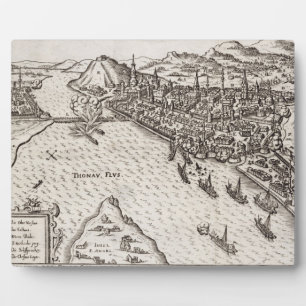 Buda and Pest Besieged by the Christians in 1602, Plaque