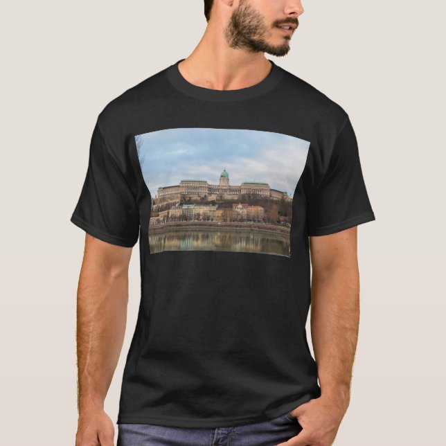 Buda Castle Hungary Budapest at day T-Shirt (Front)