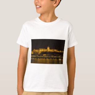 Buda Castle Hungary Budapest at night T-Shirt