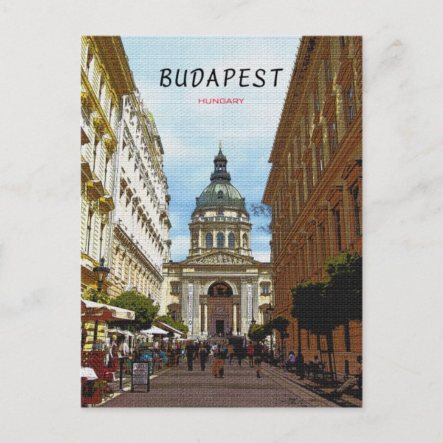 Budapes Postcard (Front)