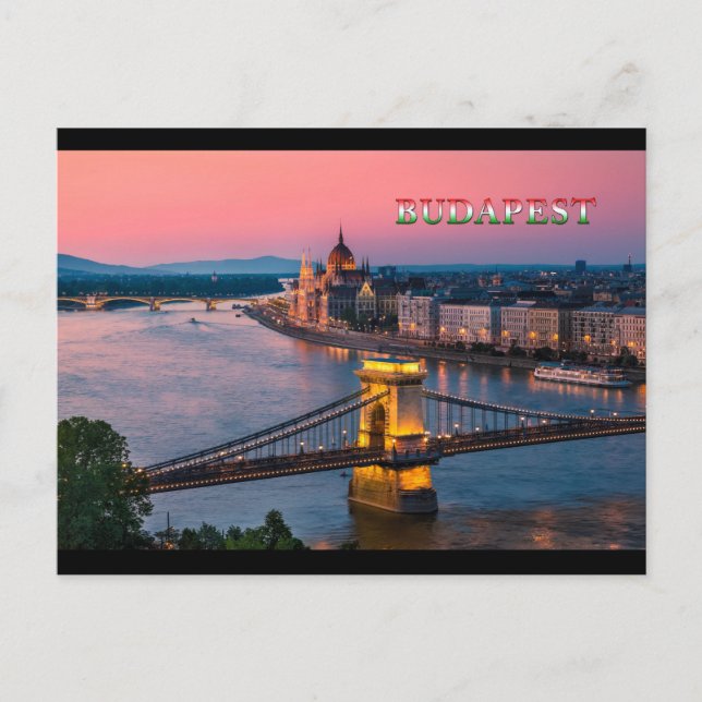 Budapest 002B Postcard (Front)