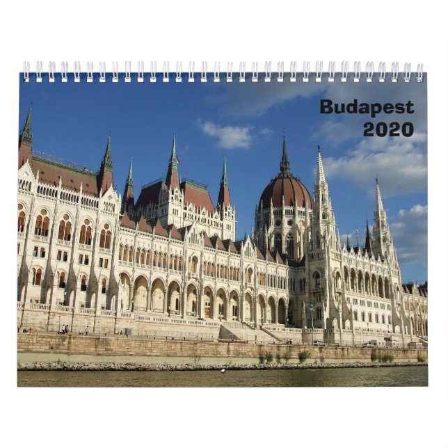 Budapest Architecture - 2020 Calendar (Cover)