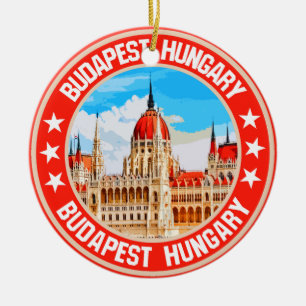 Budapest                                           ceramic tree decoration
