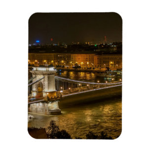 Budapest Chain Bridge Magnet