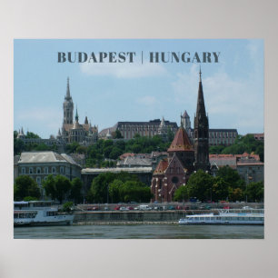 Budapest custom text poster 2