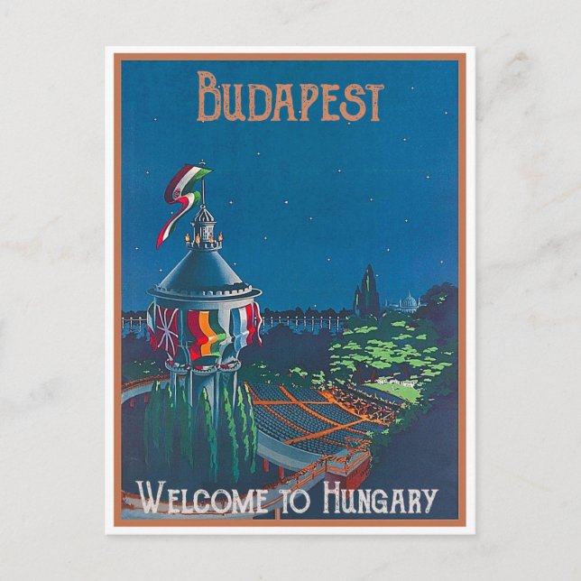 Budapest, Fisherman Castle, Hungary Postcard (Front)