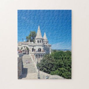 Budapest Fisherman's Bastion view puzzle