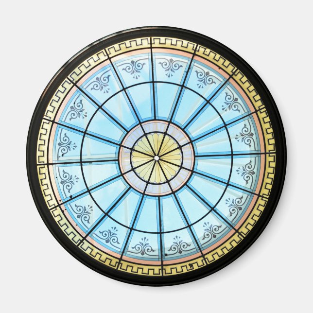 Budapest Garden Bazaar Castle architecture detail Magnet (Front)