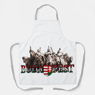 Budapest Hungarian Heroes Apron