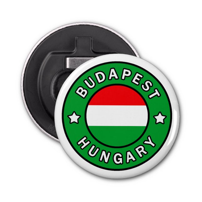 Budapest Hungary Bottle Opener (Front)